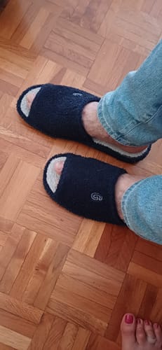 Customer photo review of Zapatilla casa Gomus punta abierta