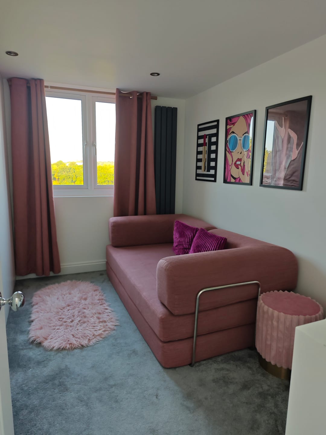 Customer photo review of VacuumLuxe Compression Sofa