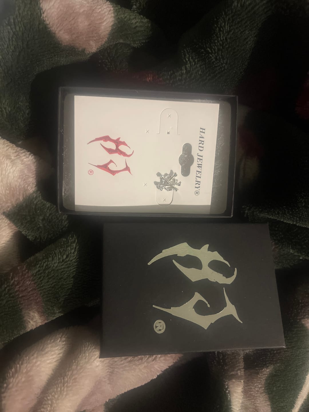 Customer photo review of ANARCHY BONE EARRING