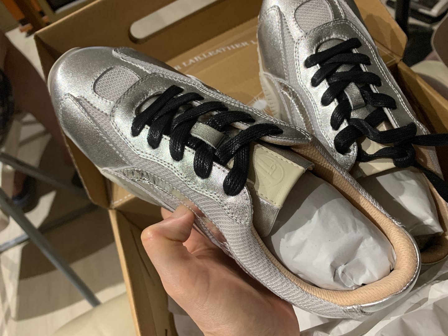 Customer photo review of Colette ♥ Coloured Panel Sneakers