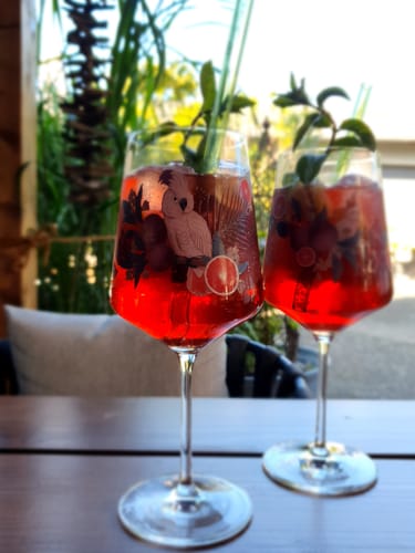 Customer photo review of Sparkling Rocco 750 ml