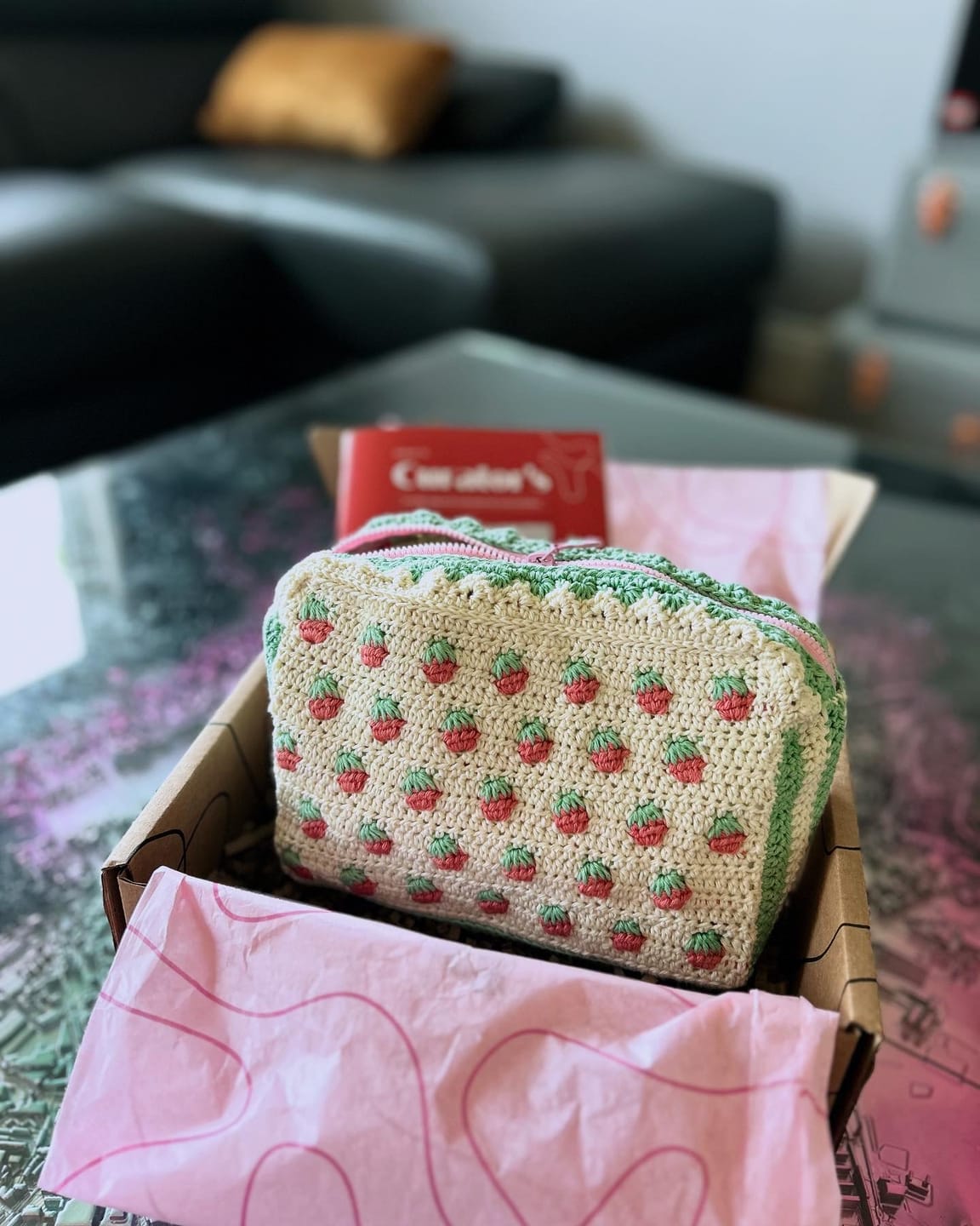 Customer photo review of Strawberry Fields Kit or Pattern
