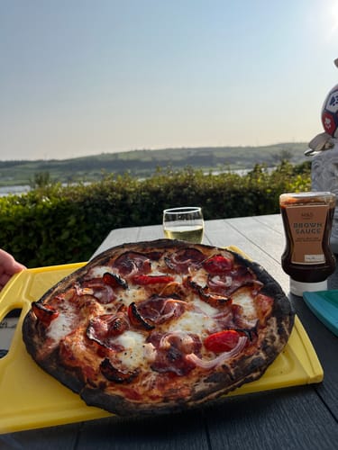 Customer photo review of Sourdough Pizza Bases