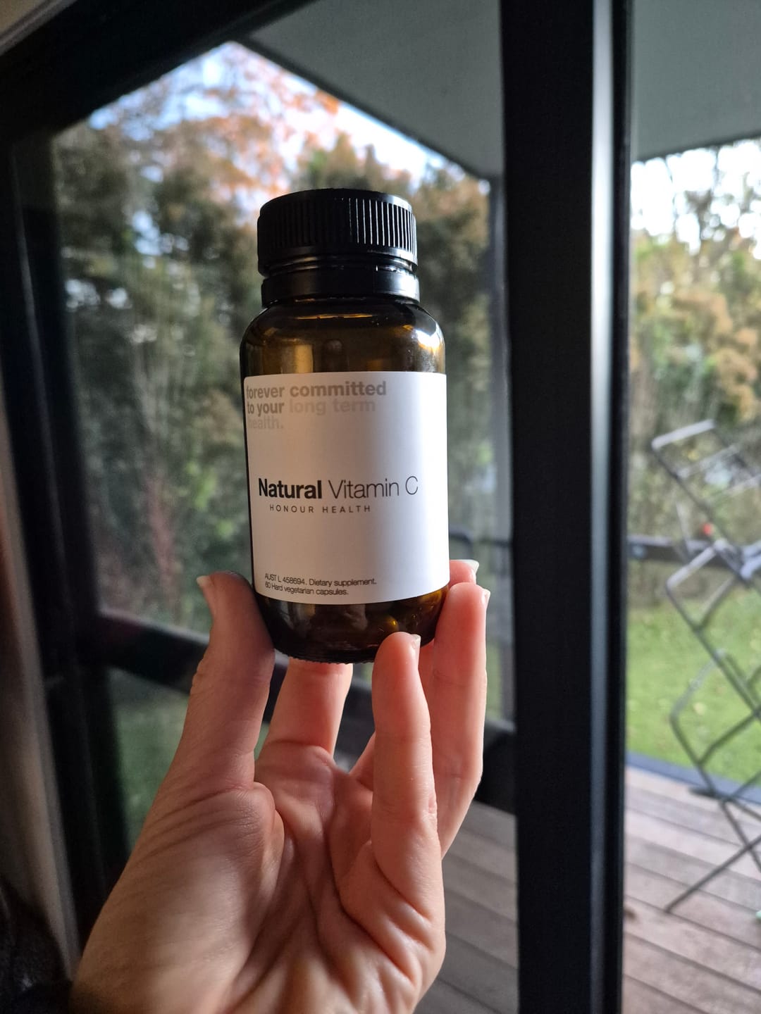 Customer photo review of Natural Vitamin C - 60 Capsules