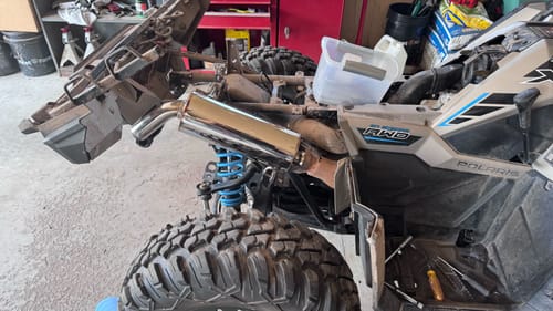 Customer photo review of RPM Polaris Sportsman 850 Sport Muffler 2017-2024 Sportsman 850 & 1000