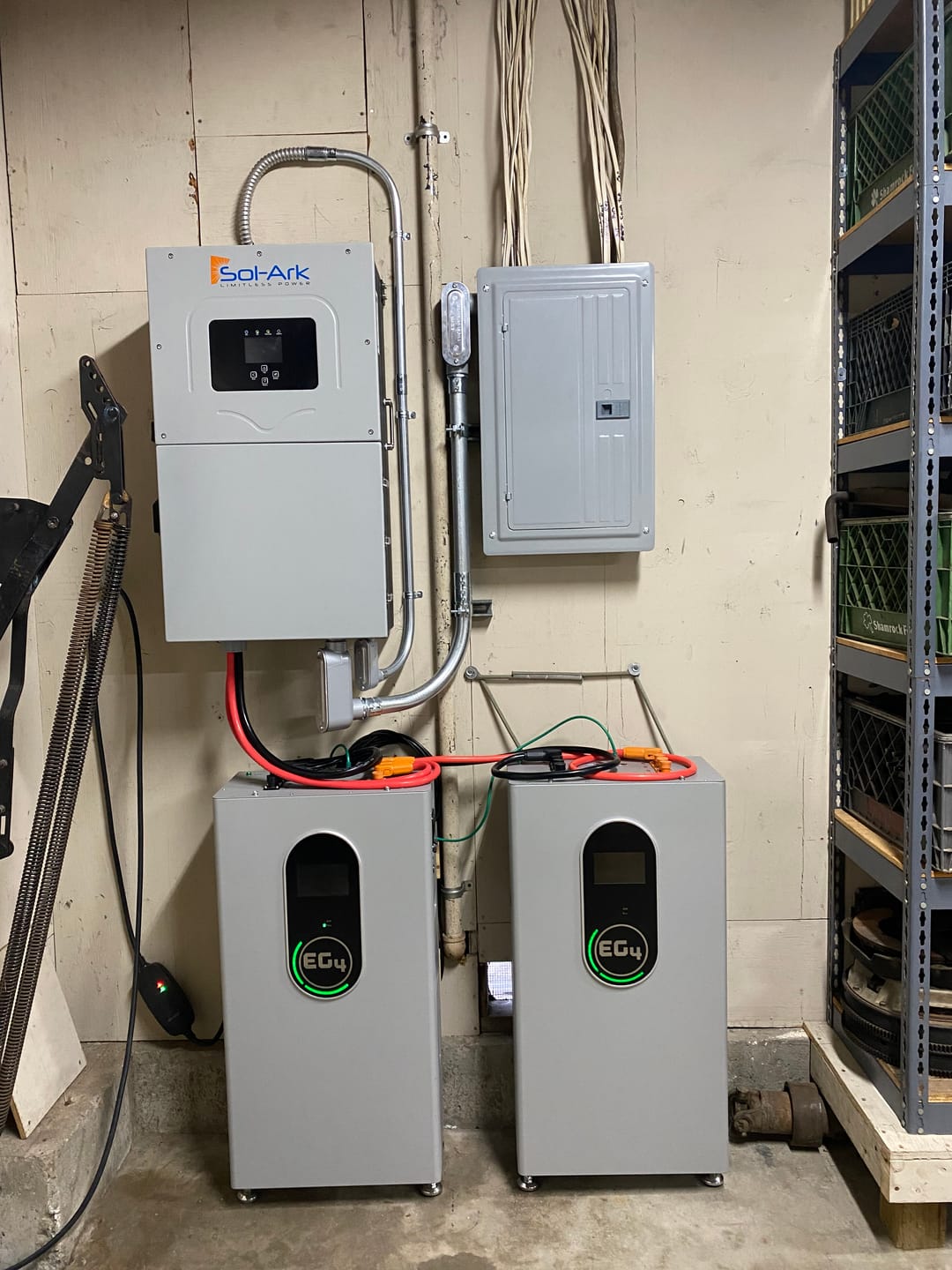 Customer photo review of EG4 | WallMount Indoor Battery 280AH | 51.2V | Indoor | Heated UL1973, UL9540A