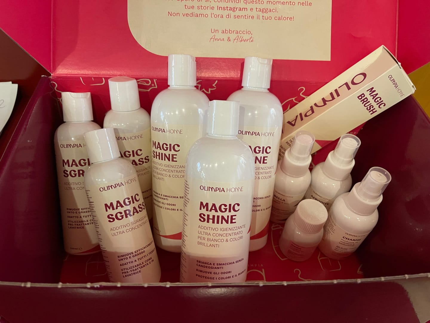 Customer photo review of Profumo spray per tessuti Follia ml.100