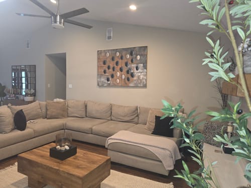 Customer review photo for Wabi-Sabi Wall Art #TX357