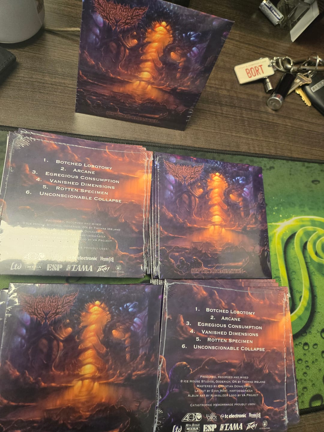 Customer photo review of CD Jackets | 2-Panel