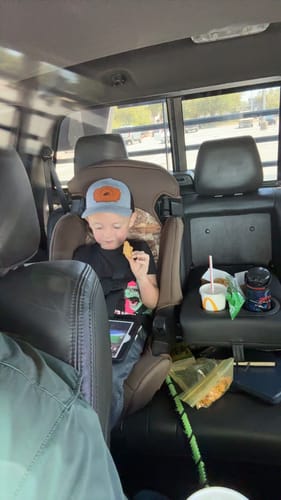 Customer photo review of Premium Custom Leather Patch Hats (Wholesale)
