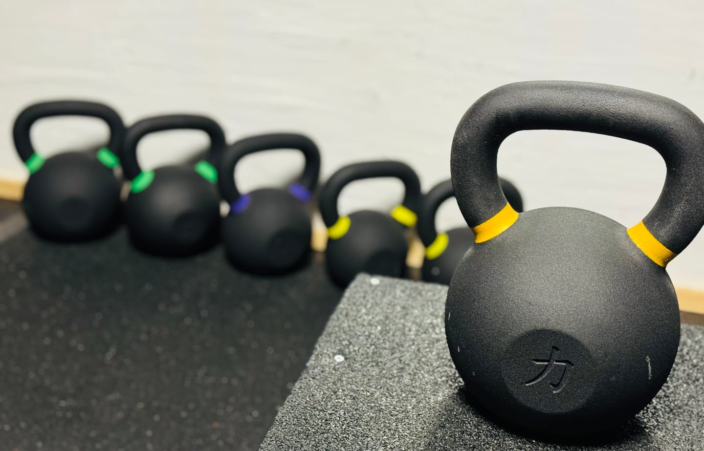 Customer photo review of Strength Shop Cast Iron Kettlebells - Single Mould, Powder Coated, 4-64KG