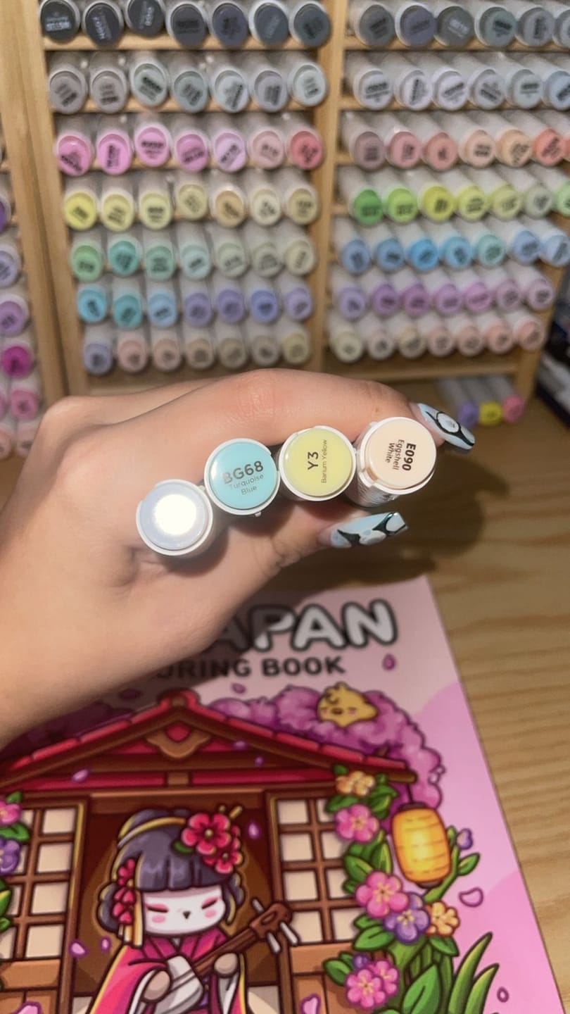 Customer photo review of Ohuhu Marker Ink Y26 / Y295 / Y3 Refill for Alcohol marker