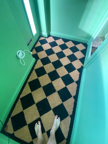 Customer photo review of Supercoir Heavy Duty Coir Coconut Roll Matting 17mm