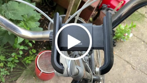 Customer video review of WEGMAN™ Telefoonhouder Fiets