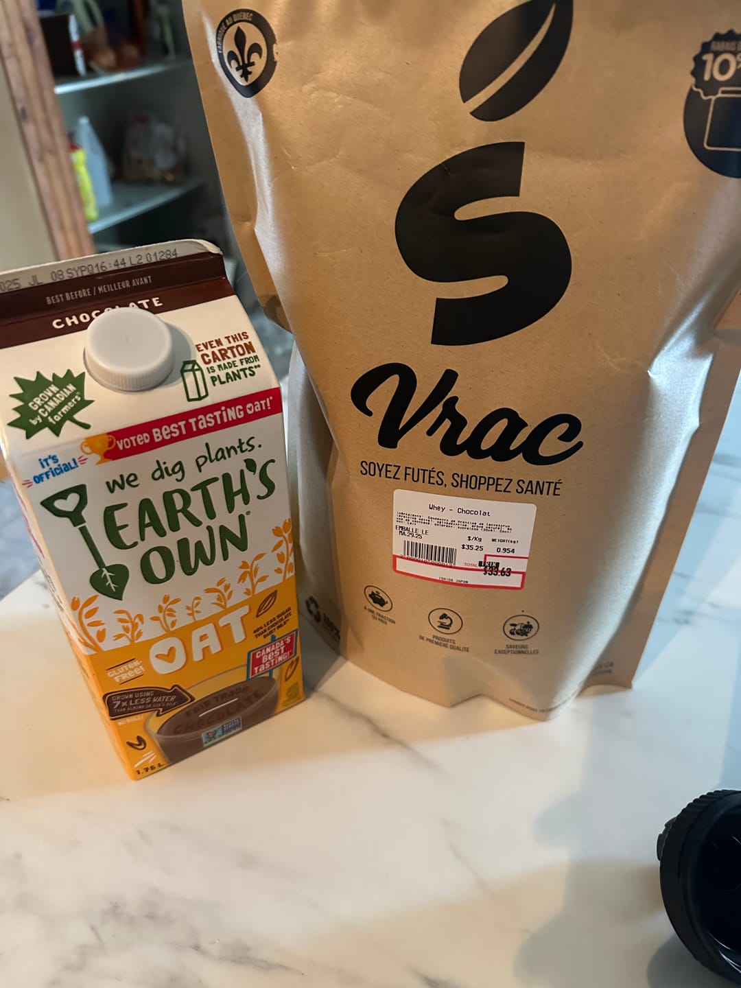 Customer photo review of VRAC - Whey (1lb)