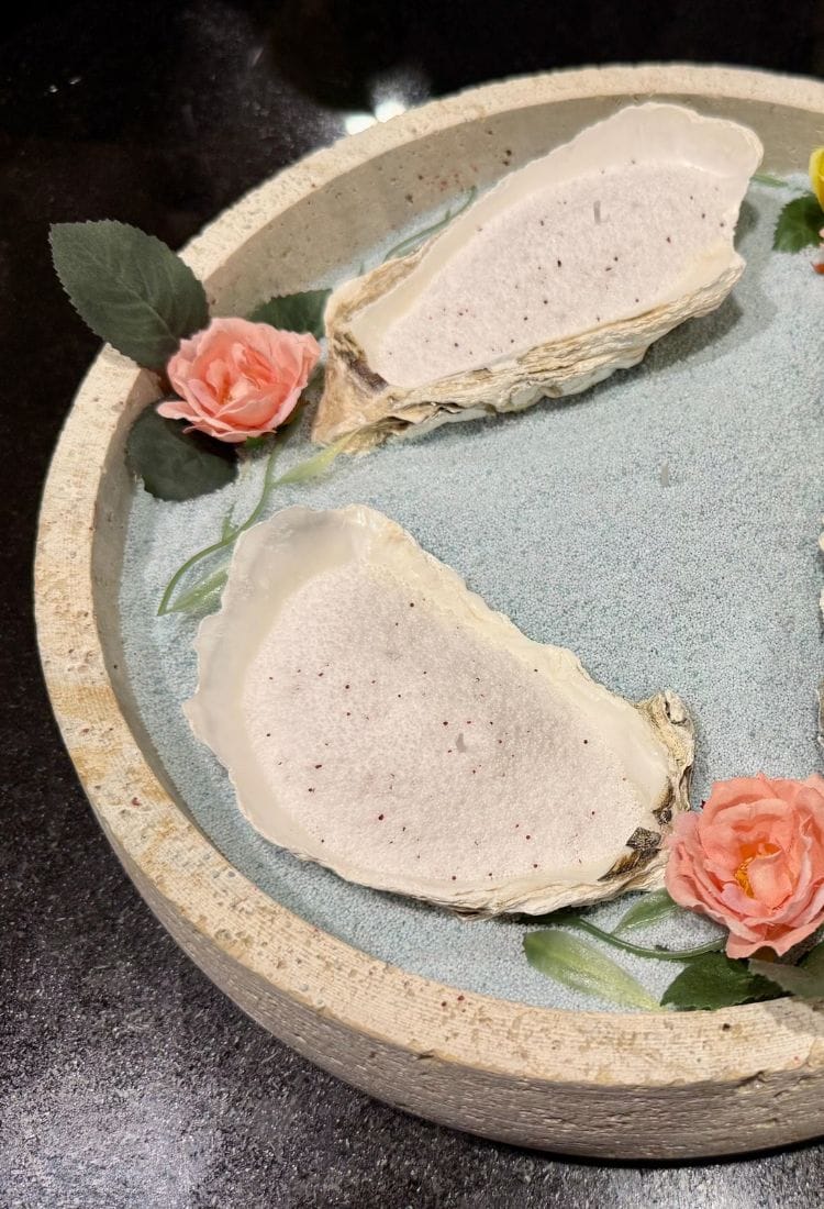 Customer photo review of Emilie Pearled Candle – Unscented Coloured