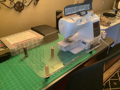 Customer photo review of Sew Steady Sewing Machine Extension Table