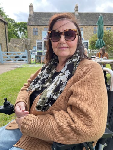 Customer photo review of The Staple Cardigan - Hazelnut