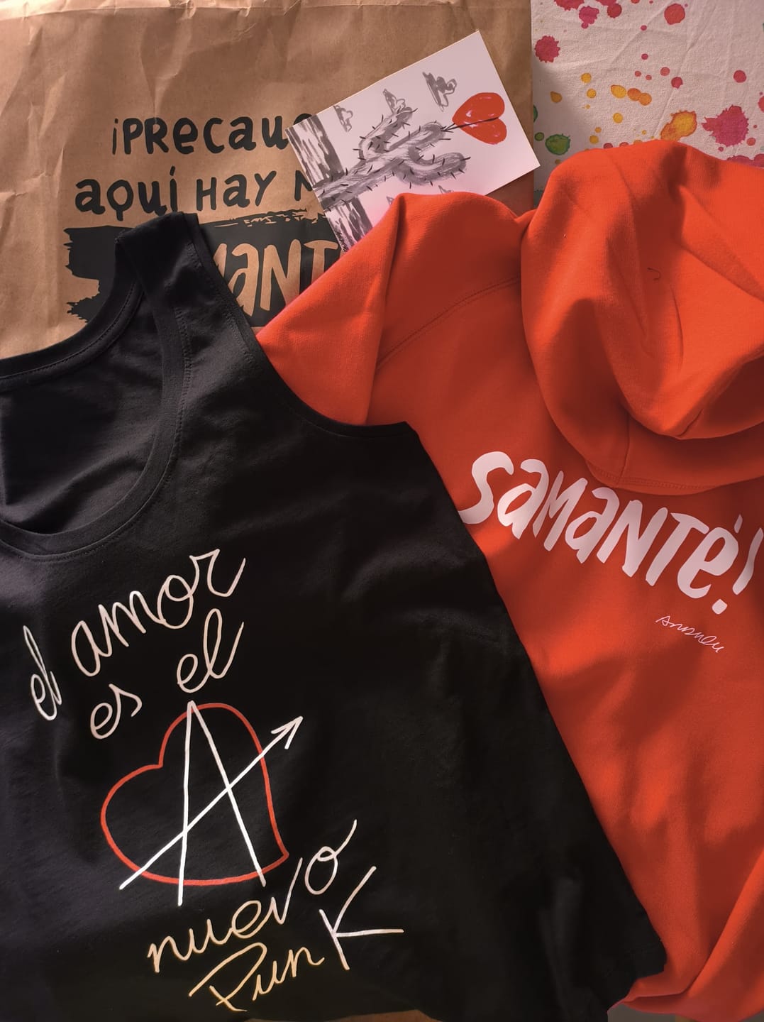 Customer photo review of Sudadera "Samanté!"