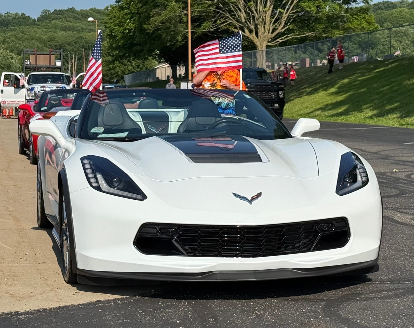 Customer photo review of Corvette C7 Front Bumper Grill