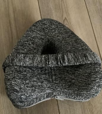 Customer photo review of Knee Relief Sleep Pillow