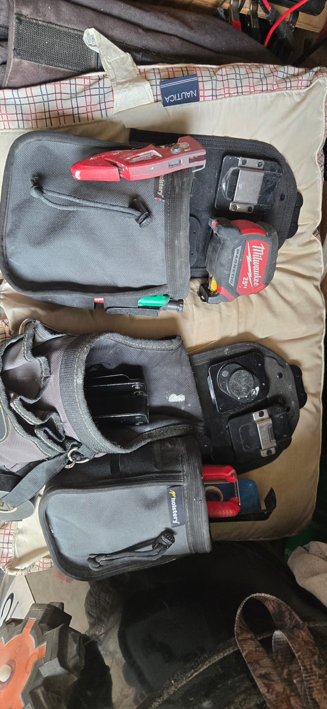Customer photo review of LowBoy | Modular Tool Belt Panel