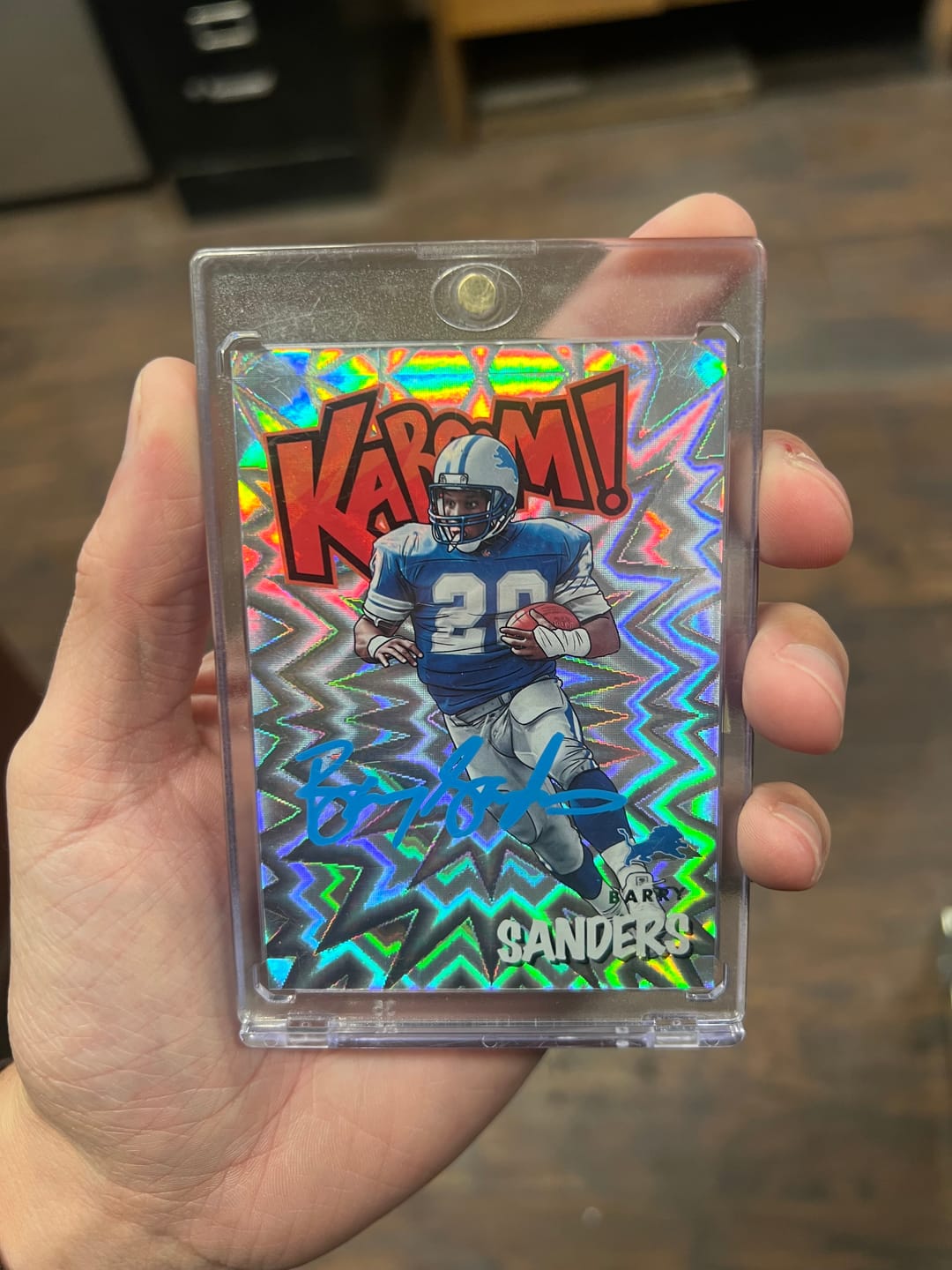 Customer photo review of Barry Sanders Autograph Signing