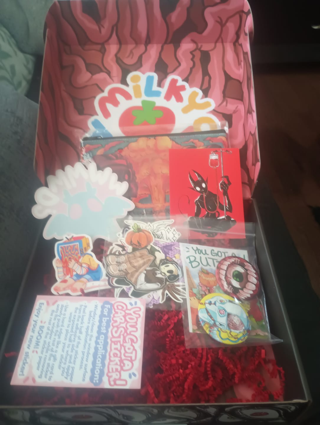 Customer photo review of Creepy Mystery Gift Box