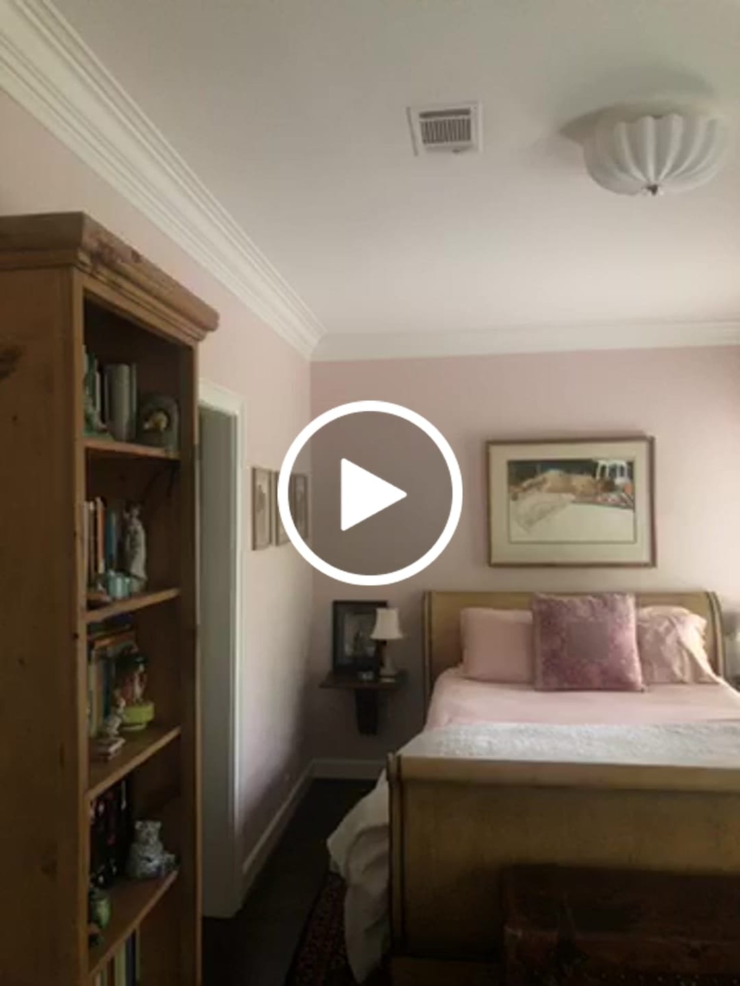 Customer video review of Modern 3-Light Milky White Daisy Glass Semi-Flush Mount
