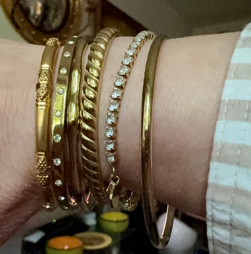 Customer photo review of Valencia Bangle