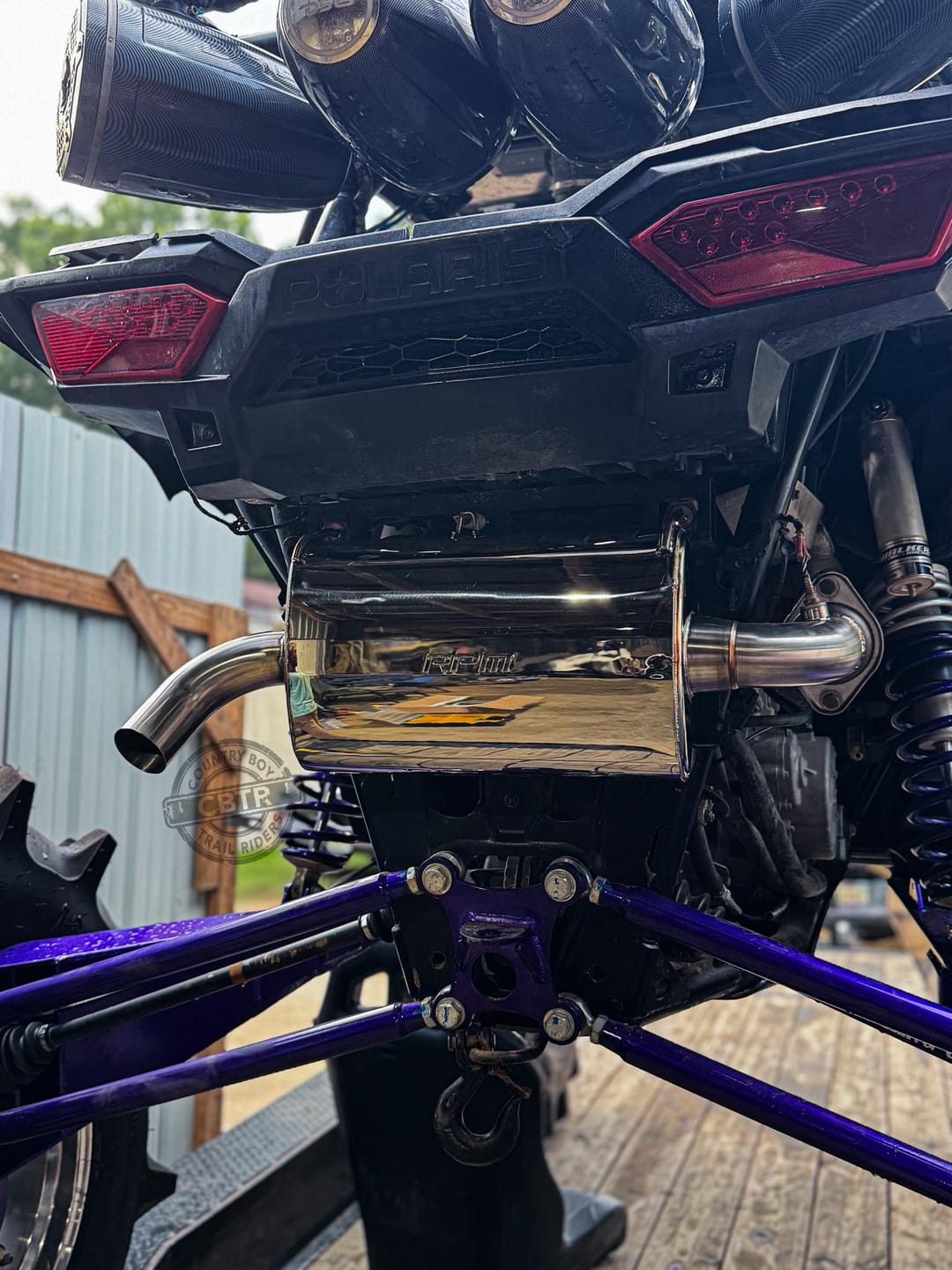 Customer photo review of RPM 2015-2023 RZR XP1000 & RS1 Sport Muffler, Slip-On Exhaust Sport Muffler