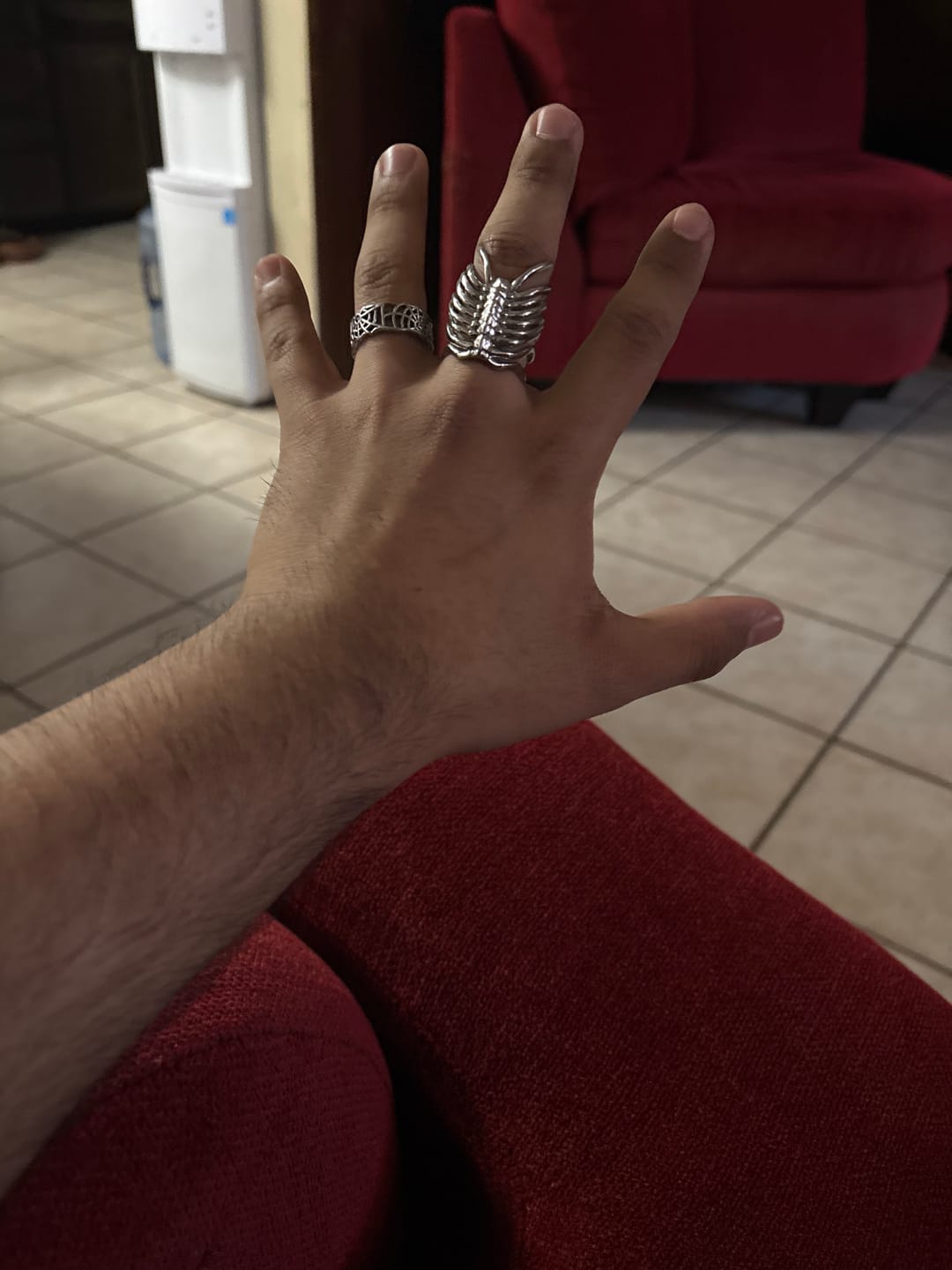 Customer photo review of RIBCAGE RING
