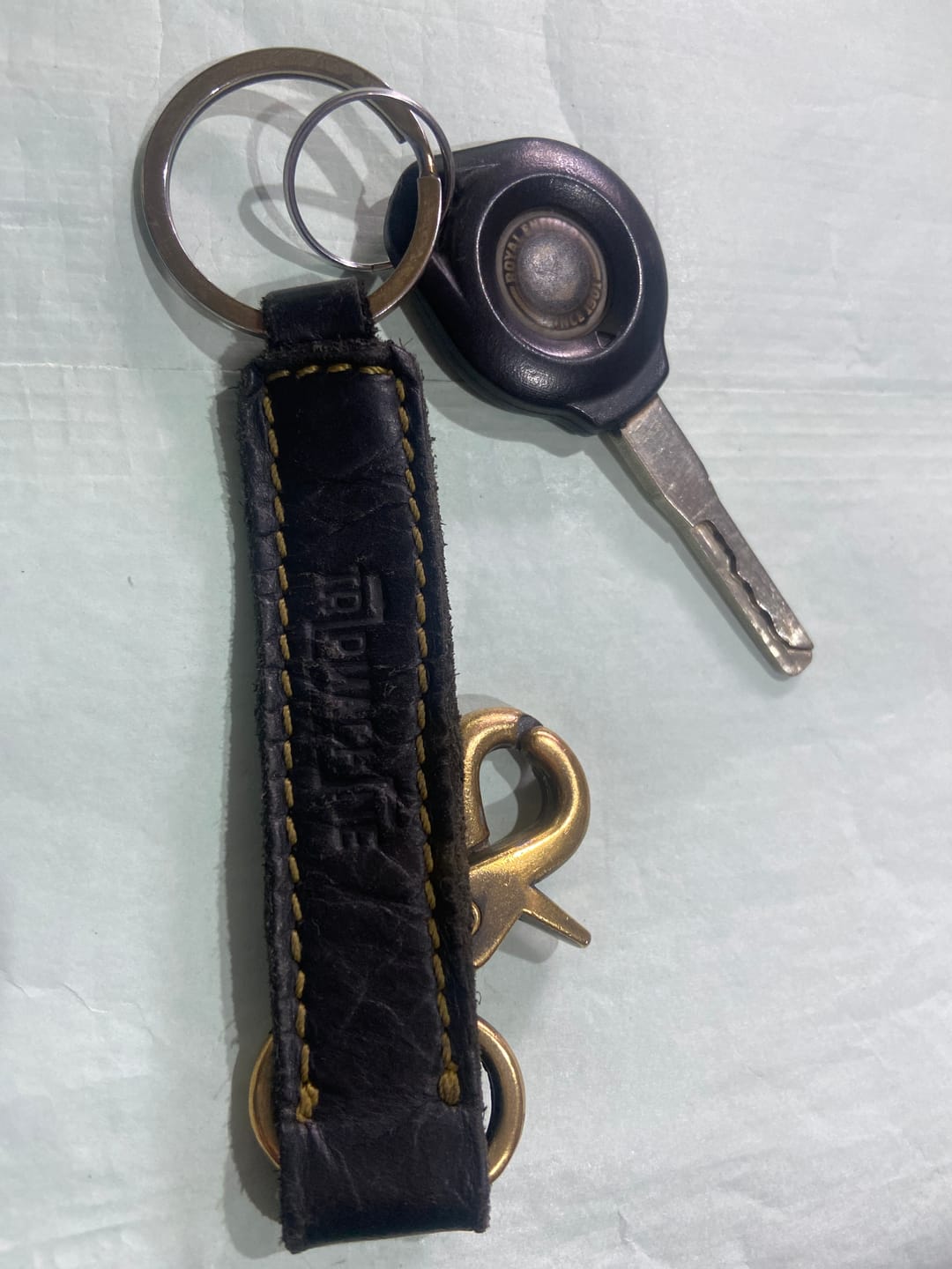 Customer photo review of classic key ring
