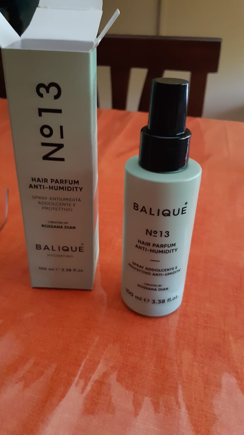 Customer photo review of N°13 - HAIR PARFUM ANTI HUMIDITY - 100 ML
