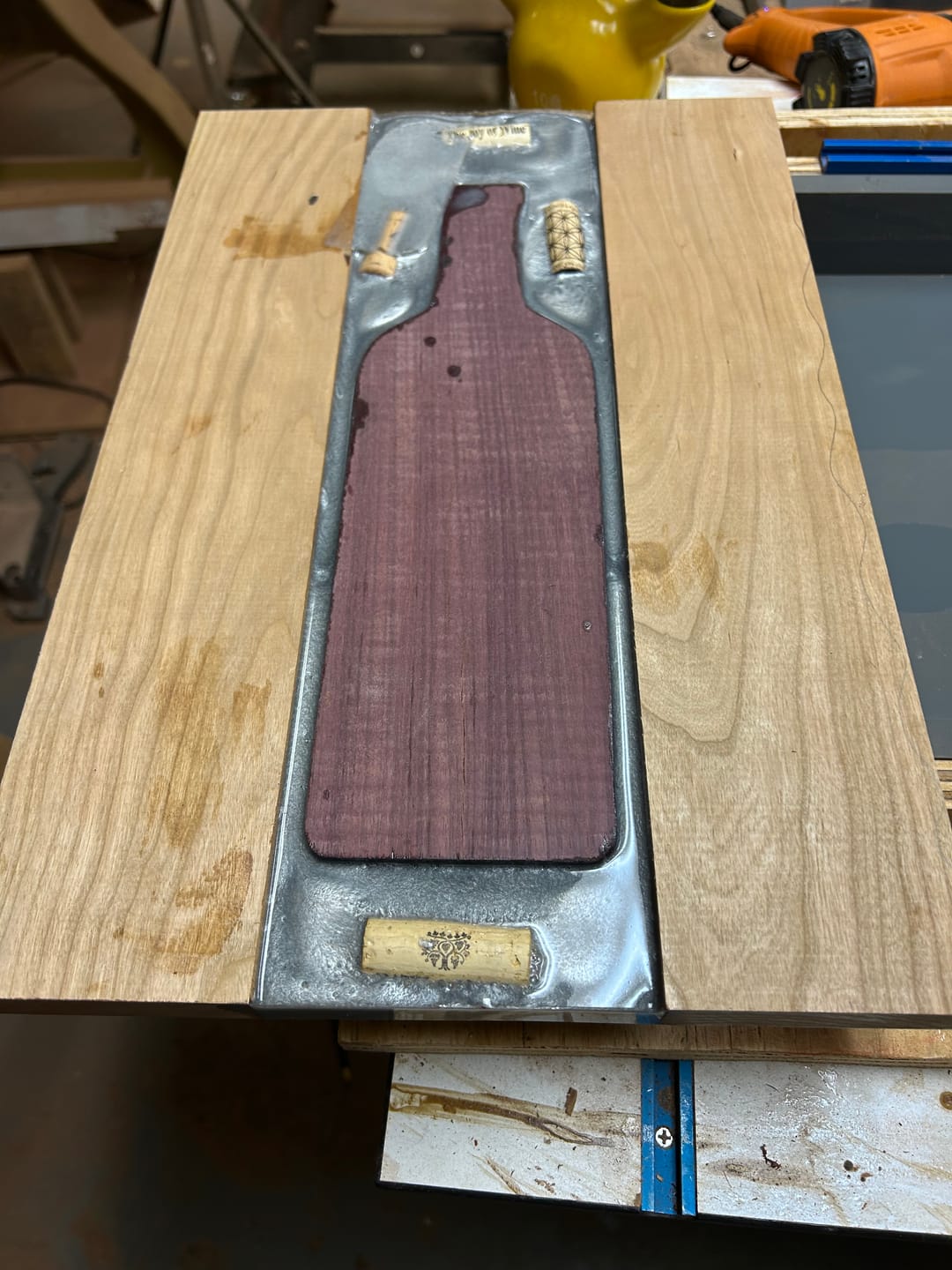 Customer photo review of Router Templates 11 Pack - Woodworking Project Acrylic Templates