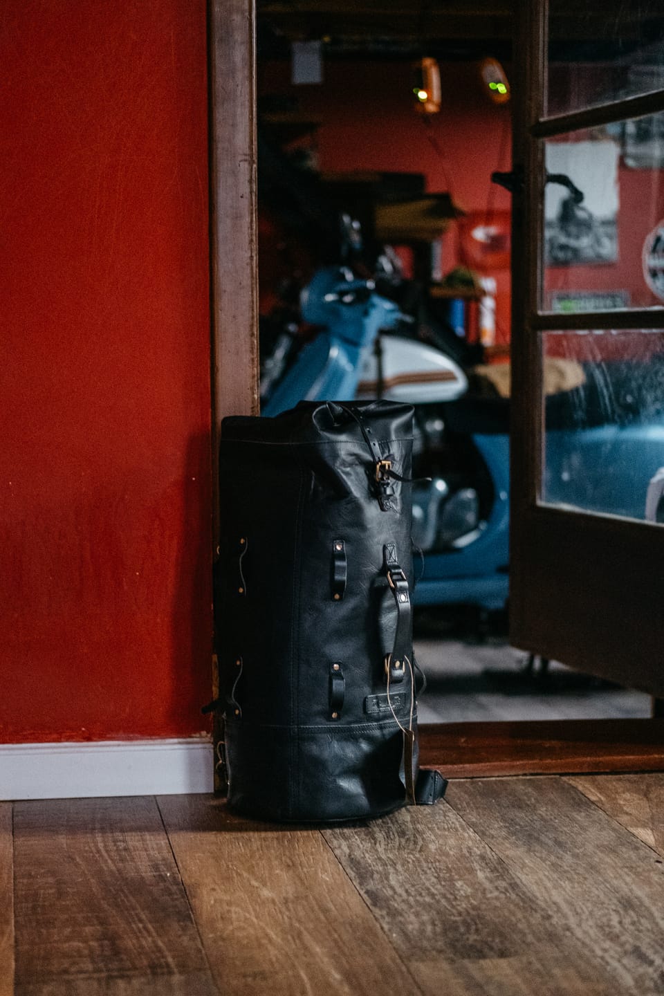 Customer photo review of military duffel
