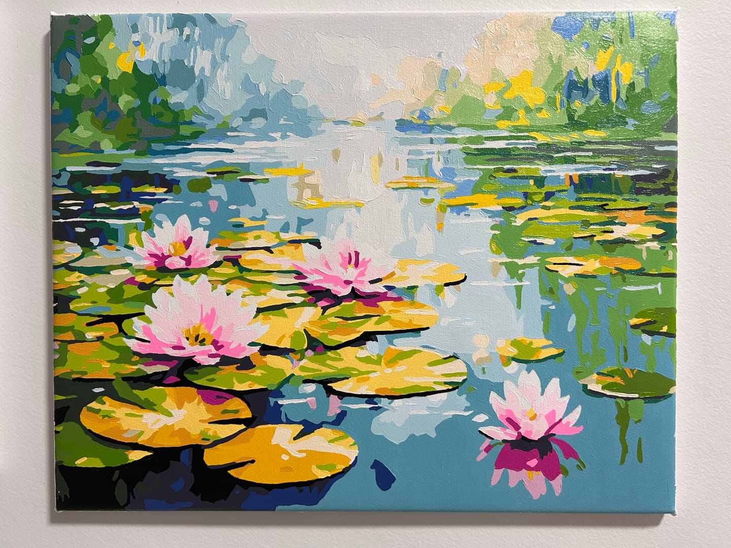 Customer photo review of Water Lillies