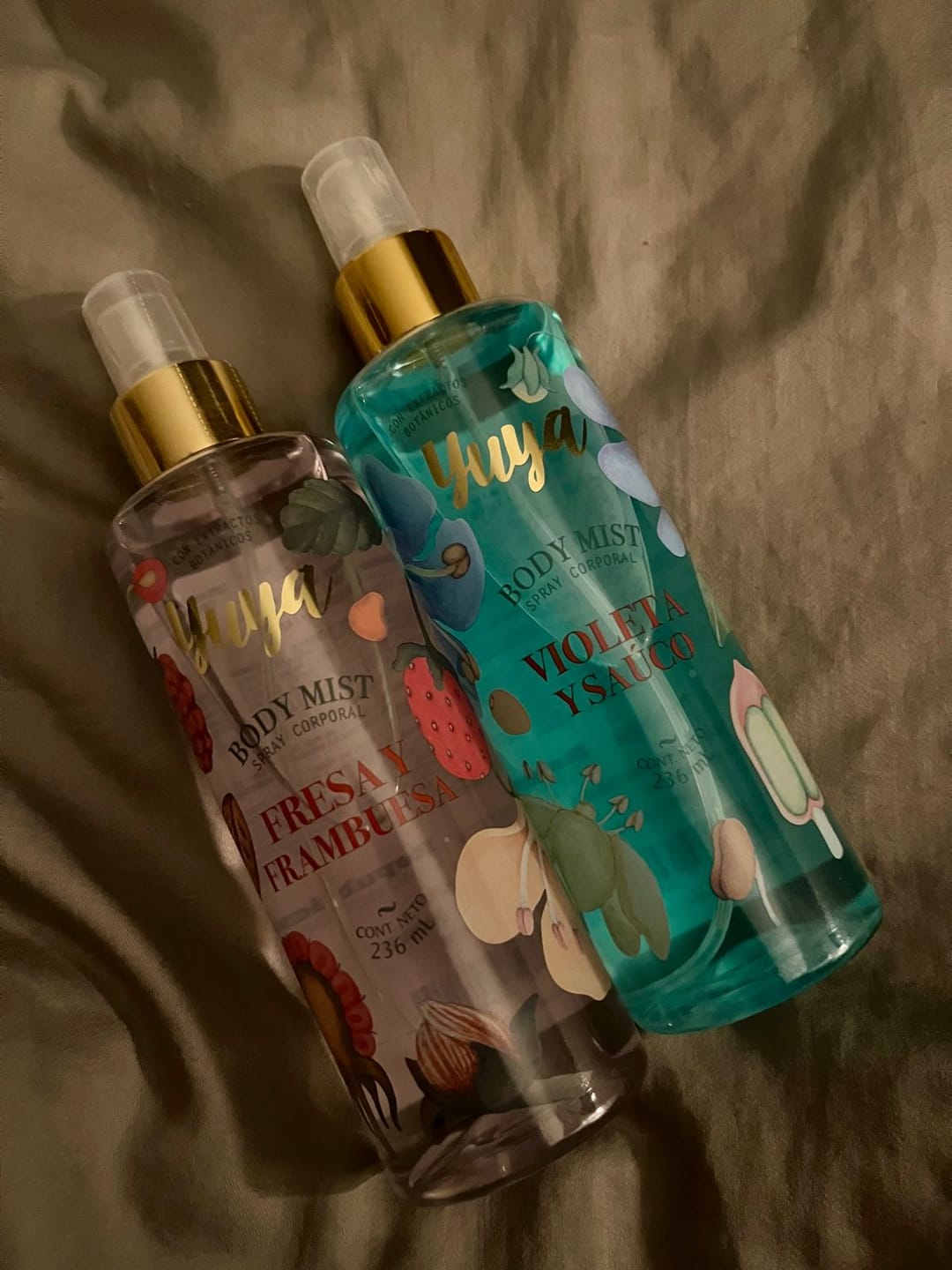 Customer photo review of Body Mist 236 mL Violeta y Sauco