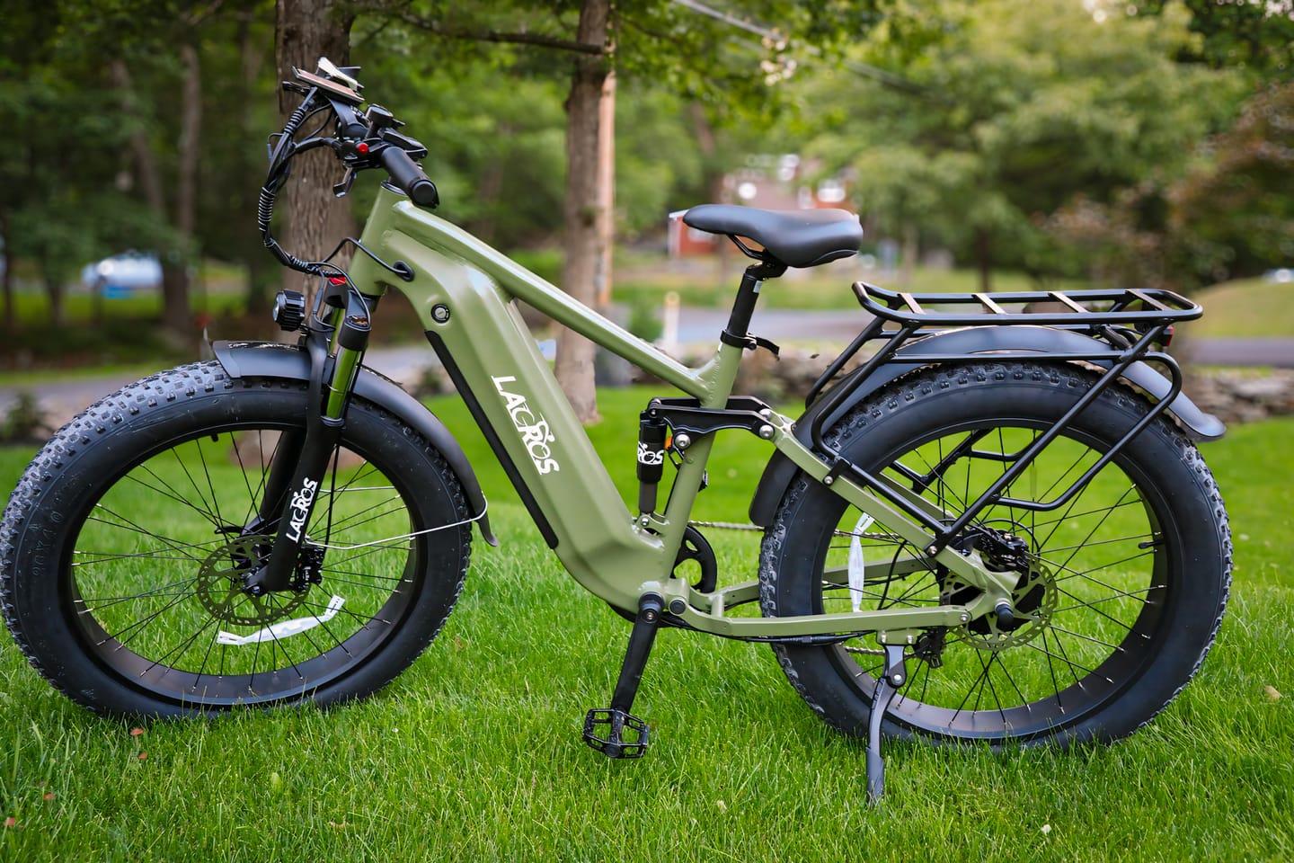 Customer photo review of Thunder - Full Suspension Electric Mountain Bike for Sale