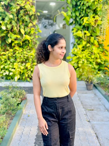 Customer photo review of Buttercup Breeze Tank Top