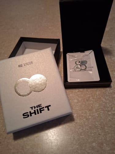 Customer photo review of The Empty Tomb Pendant Necklace