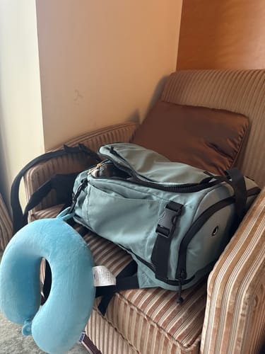 Customer photo review of Blast Quick Access 28L-38L Carry On Travel Backpack