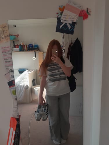 Customer photo review of backseat driver classic tee