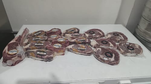 Reseña con foto de un cliente sobre Rib Eye Steak Dry Aged