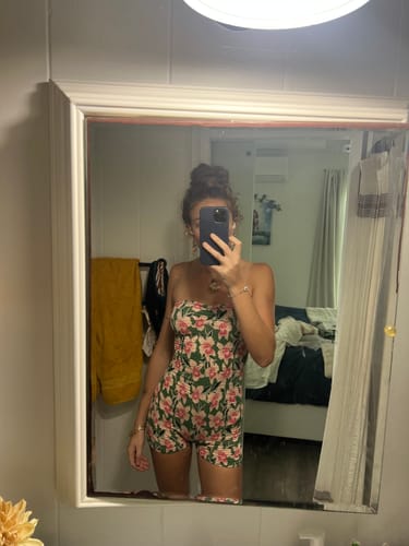 Customer photo review of Serena Romper - Waikiki