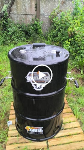 Customer video review of 4Grill Oil Barrel Barbecue