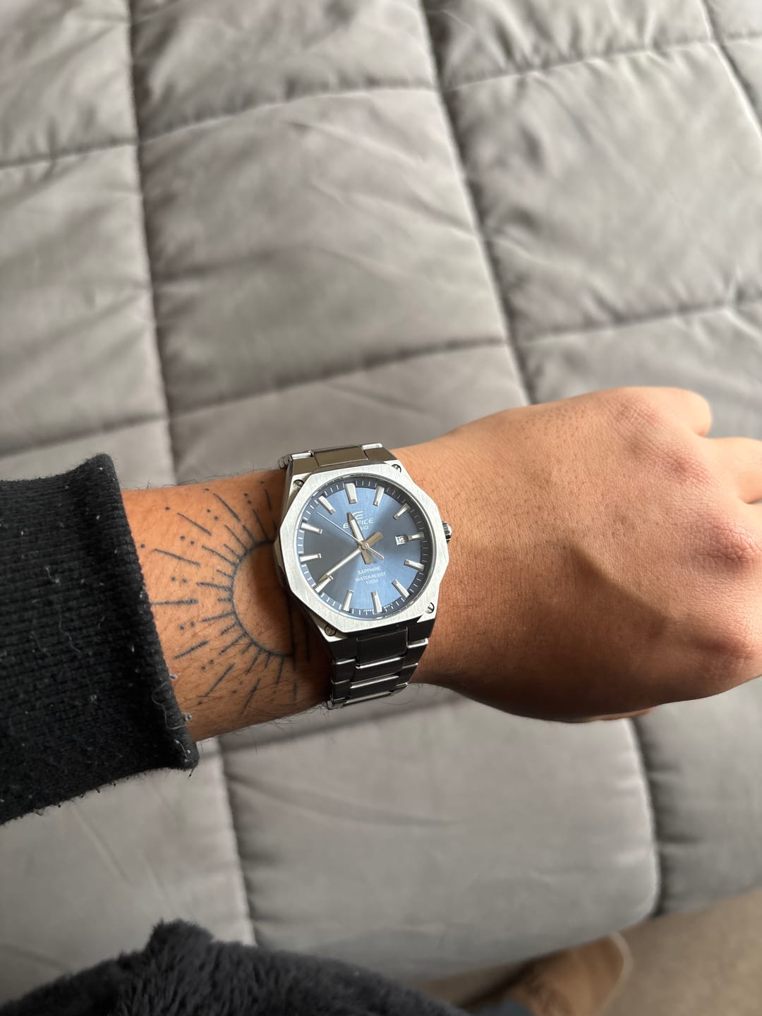 Customer photo review of Reloj Casio Edifice EFR-S108D-2AVU "Casioak" Metálico Sapphire