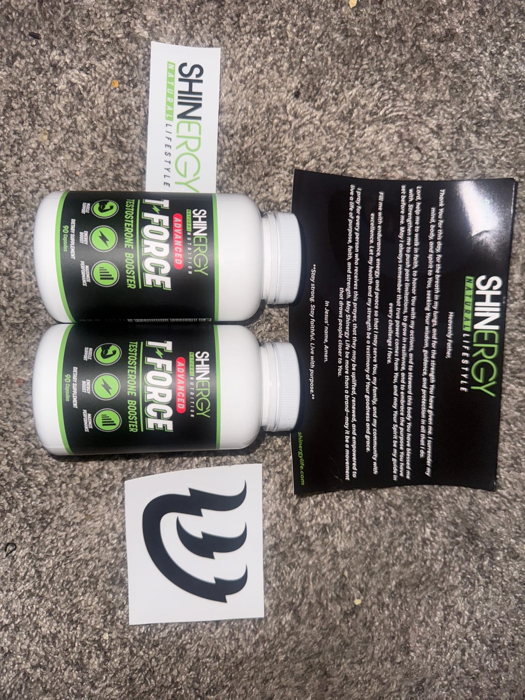 Customer photo review of T-Force Advanced Testosterone Booster