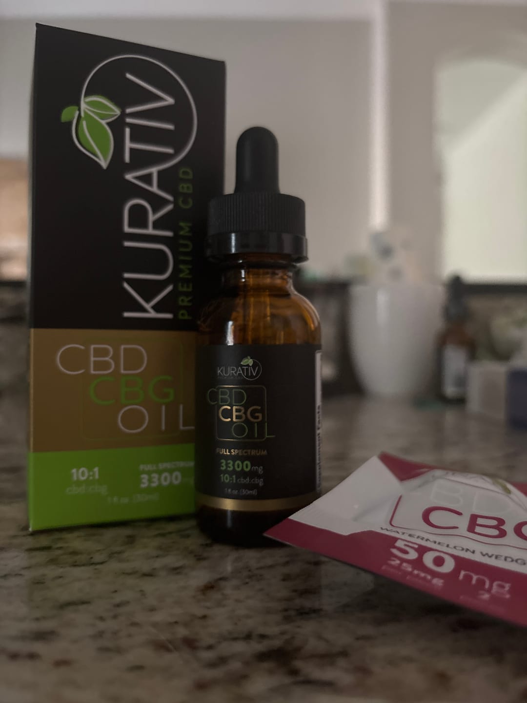 Customer photo review of Full Spectrum CBG Oil 3300mg