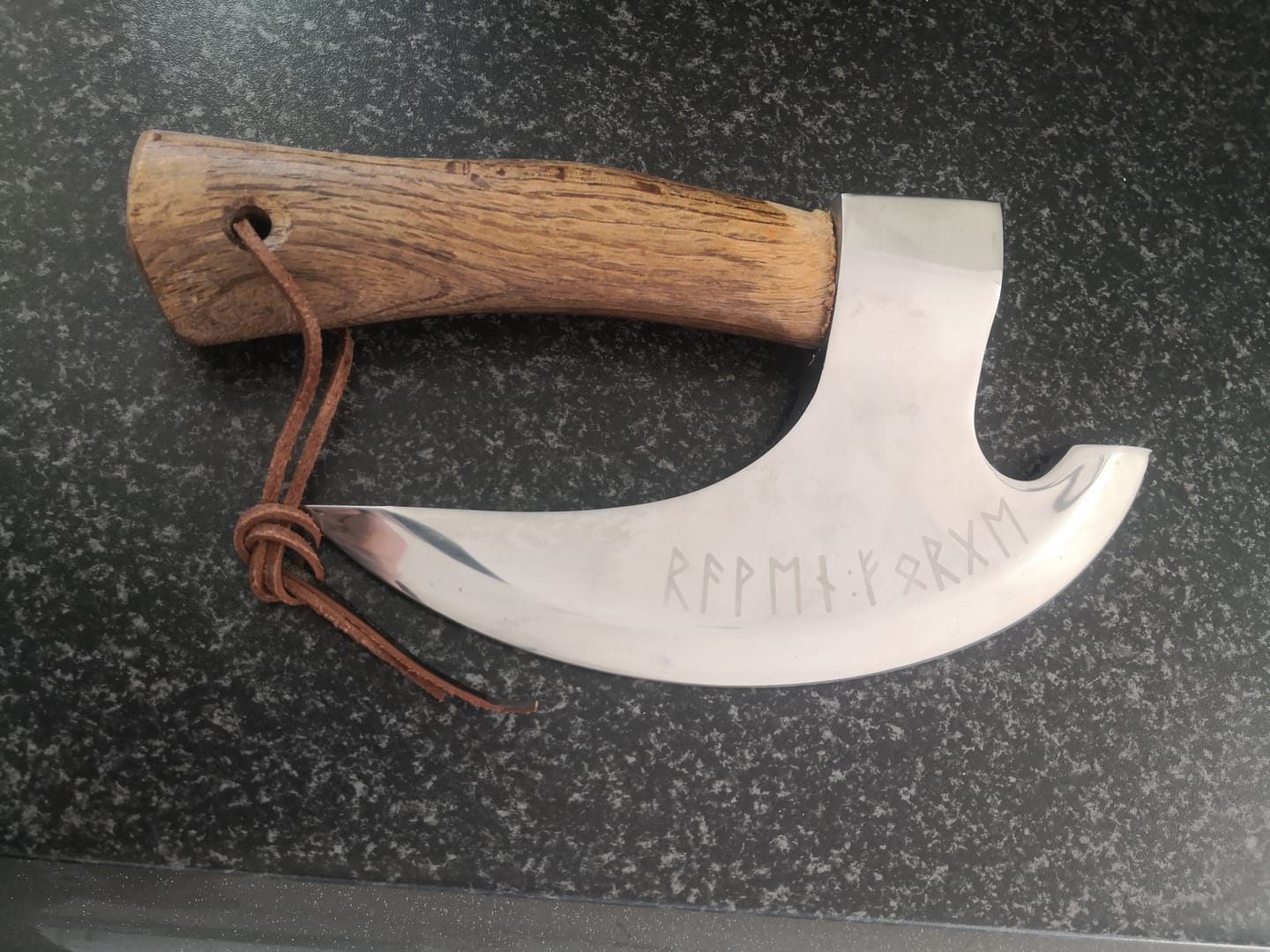Customer photo review of The Original Pizza Axe